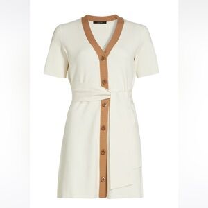NWT Toccin Tie-Waist Minidress